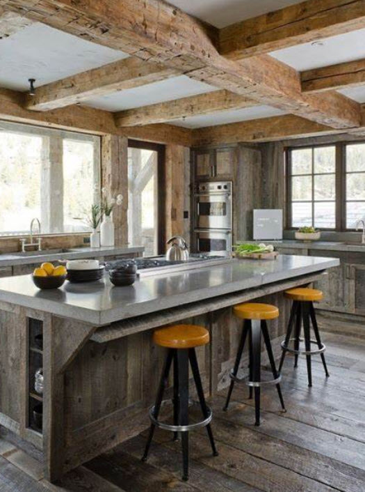 Modern Rustic Kitchens